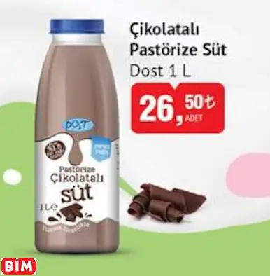 DOST  ÇİKOLATALI PASTÖRİZE SÜT